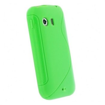 Samsung Galaxy Y S5360 iGadgitz Dual Tone Cover - Green