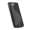 Sony Ericsson Xperia Arc S iGadgitz Dual Tone TPU Cover - Black