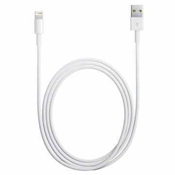 Apple Lightning / USB Cable MD818ZM/A - iPhone 5, iPod Touch 5G, iPod Nano 7G - White - 1m