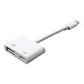 Apple Lightning / Micro USB Adapter MD820ZM/A - iPhone 5, iPod Touch 5G, iPod Nano 7G - White