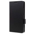Nokia Lumia 928 Wallet Leather Case - Black