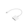 Lightning / Apple 30-pin Adapter & Cable - iPad 4, iPhone 5, iPod Touch 5G - White