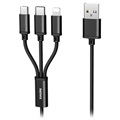 Sony Xperia Z1, Z Ultra Magnetic USB Charging Cable - Black