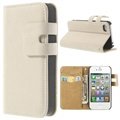iPhone 4 / 4S Soft Wallet Leather Case - White