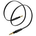 NoiseHush AS12 Auxiliary Audio Cable - Red