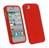 iPhone 4 / 4S iGadgitz Silicone Case - Red