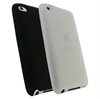 iPod Touch 4G iGadgitz Silicon Cover Kit - Black / Clear