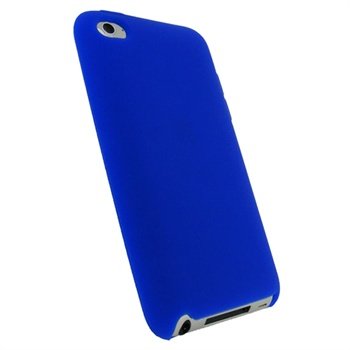 iPod Touch 4G iGadgitz Silicone Cover - Blue