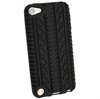 iPod Touch 5G iGadgitz Tyre Tread Design Silicone Case - Black